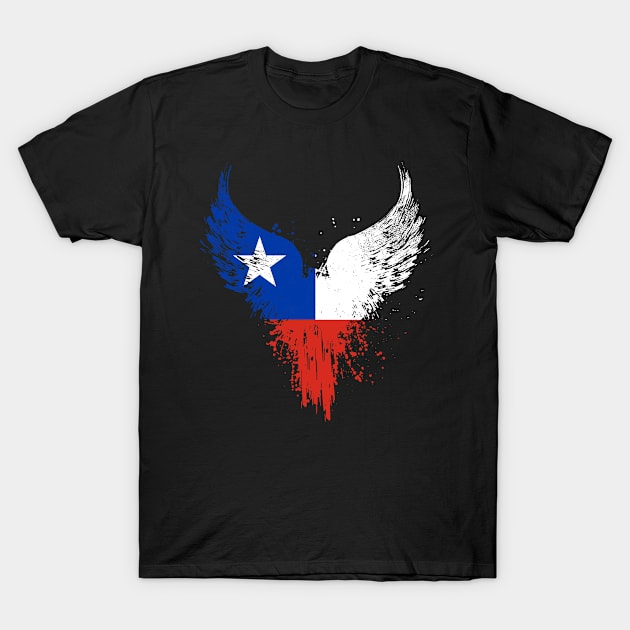 Chilean Flag T-Shirt by Mila46